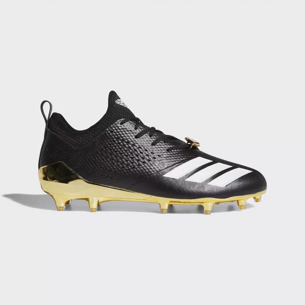 Adidas Adizero 5-Star 7.0 Adimoji Tacos de Futbol Negros Para Hombre (MX-79609)